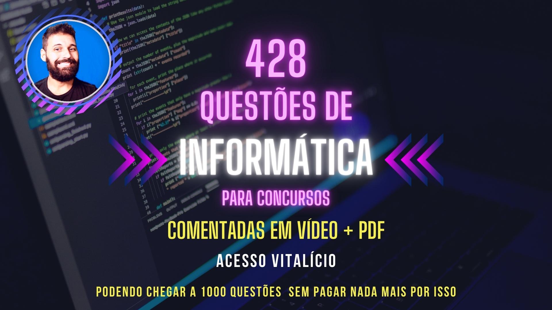 questões de informática para concursos