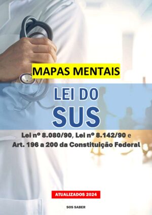 Mapas Mentais da Lei do SUS (Atualizado 2024)