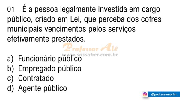 80 Questões de Estatuto de Niterói-RJ COMENTADAS