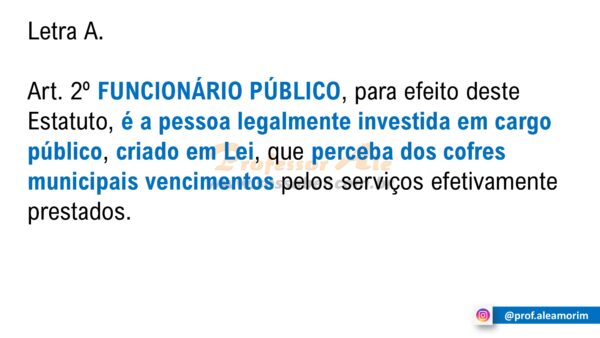 80 Questões de Estatuto de Niterói-RJ COMENTADAS