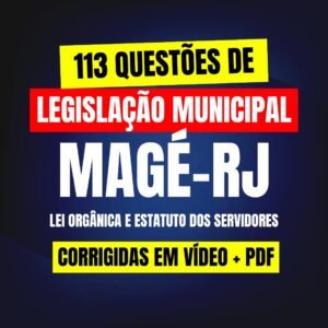Questões de Legislação de Magé-RJ