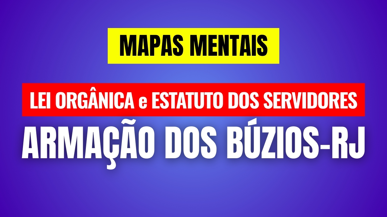 Lei Orgânica e Estatuto dos Servidores de Armação dos Búzios-RJ