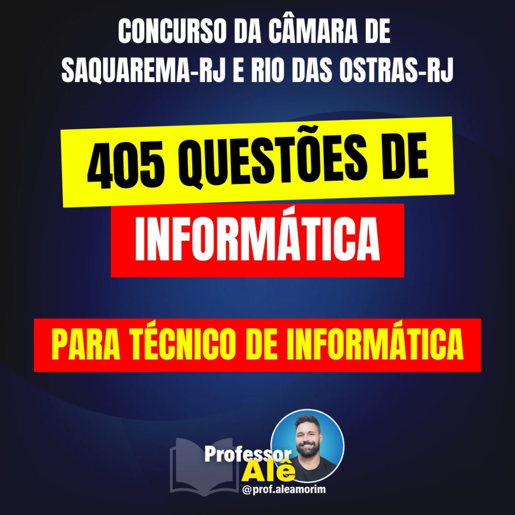 405 Questões de Informática