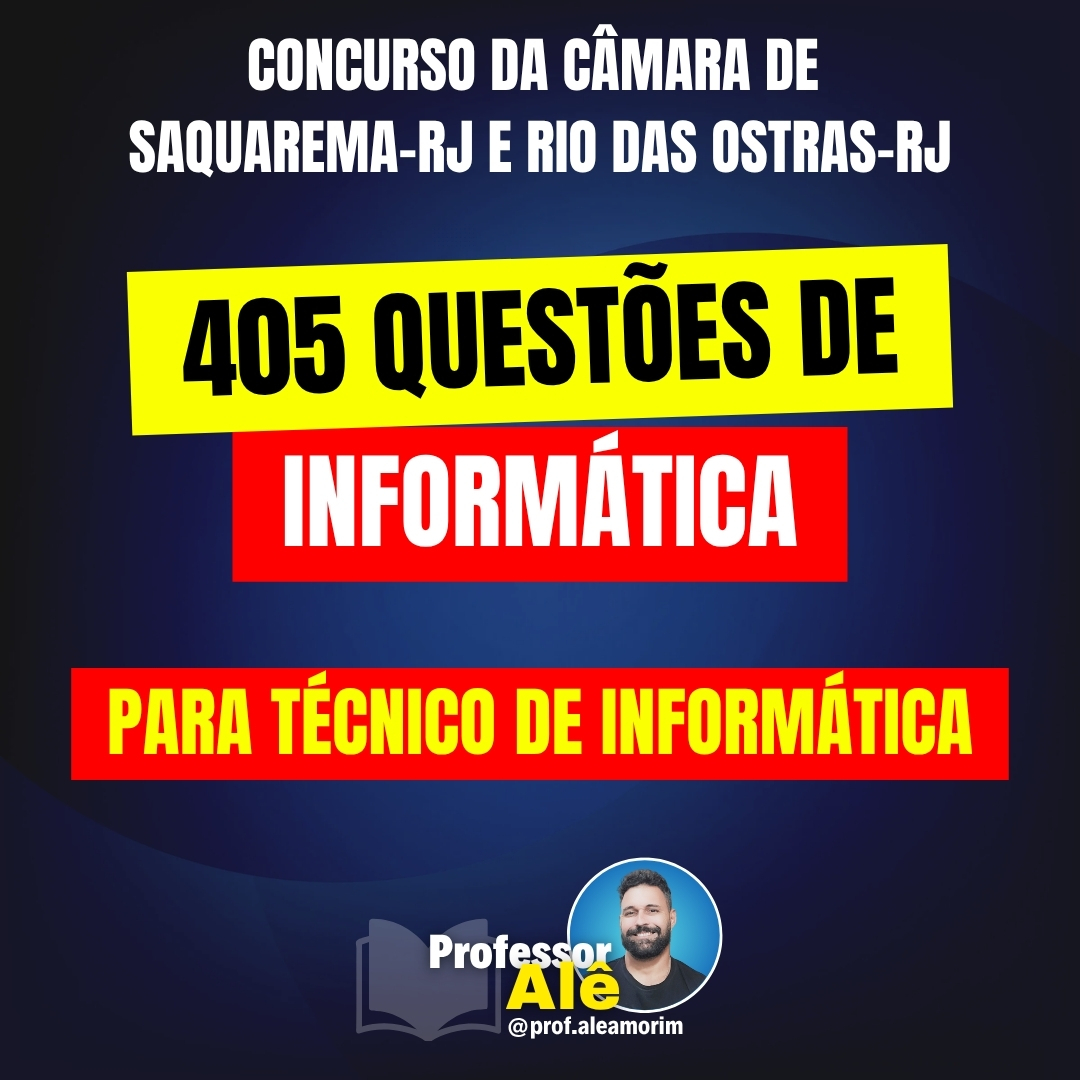 405 Questões de Informática