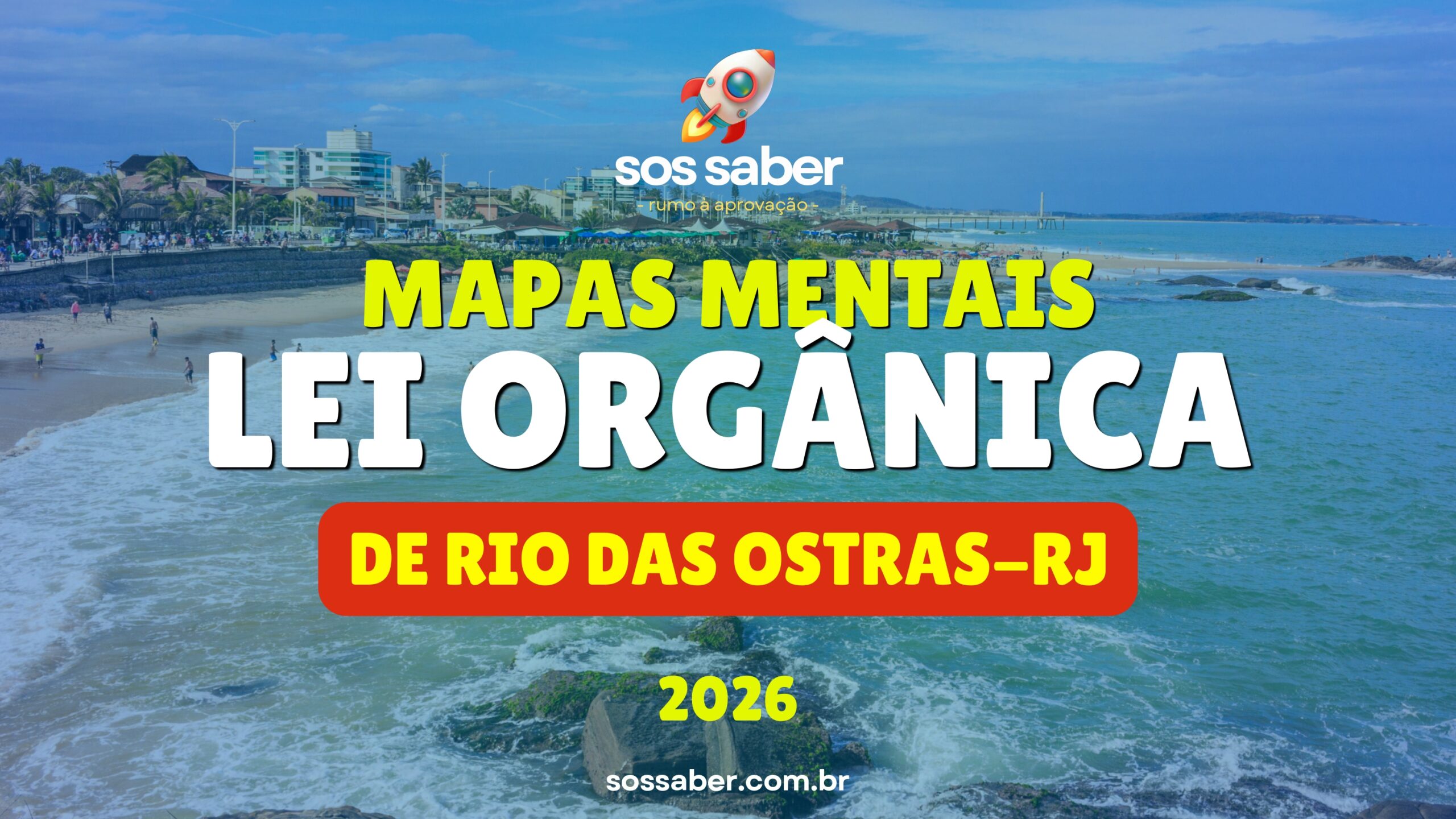 MAPAS MENTAIS - LOM DE RIO DAS OSTRAS 2026 - Professor Alê