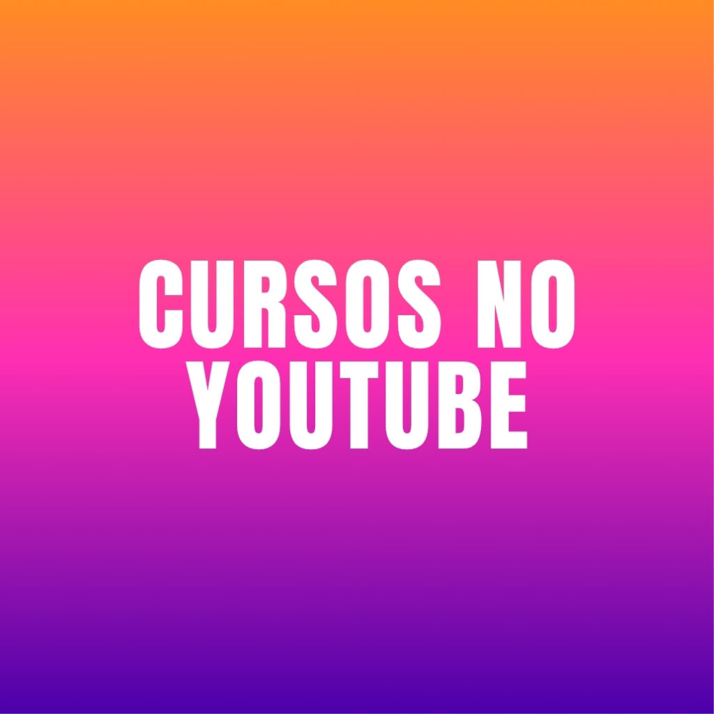 Cursos no youtube