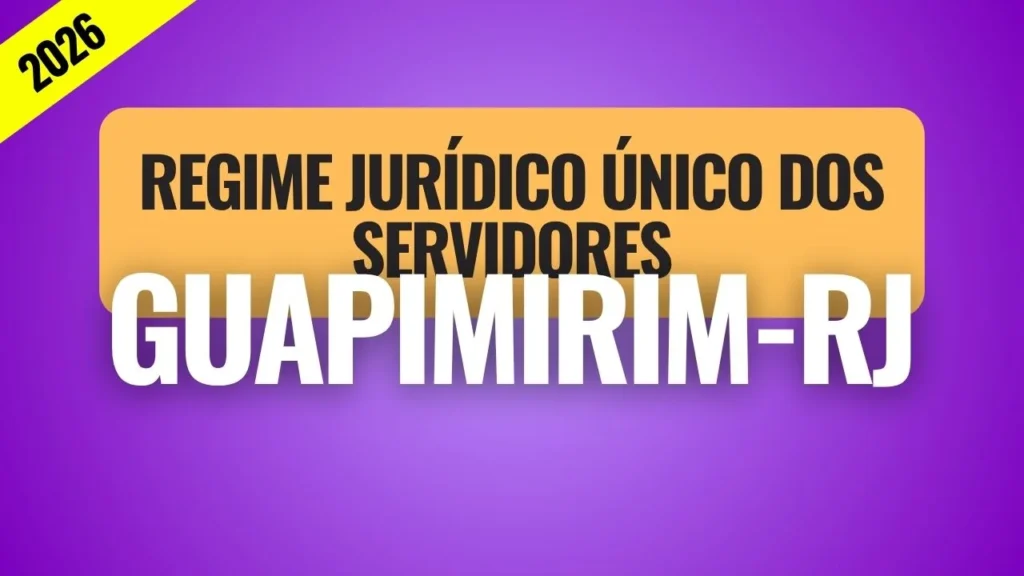 Concurso de Guapimirim - estatuto dos servidores