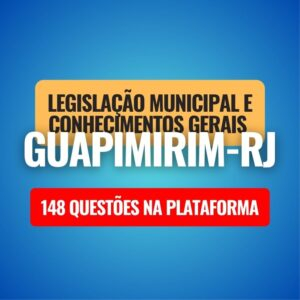 Questões Legislação de Guapimirim-RJ